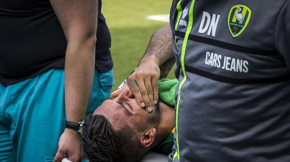 Sfortuna Kishna, rottura del crociato anteriore: "Ma non sarà la mia ultima gara con l'ADO. Torno presto"