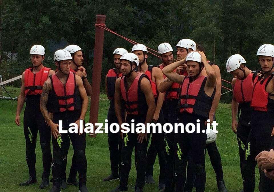 WALCHSEE GIORNO 4 - Relax e divertimento: mezza giornata di riposo, la Lazio va a fare rafting