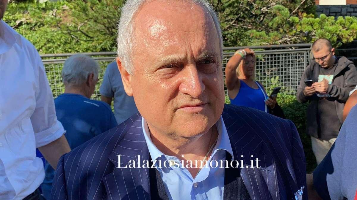 Lazio, Lotito: "Non ho problemi con i tifosi, faccio l'interesse della società"