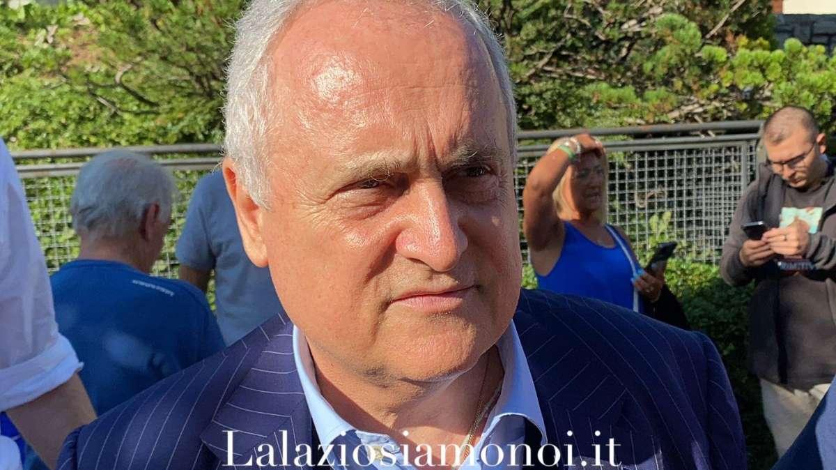 Lazio, Lotito a Rai Sport: "Grande valore nel derby. Contro il Bodo si può..."