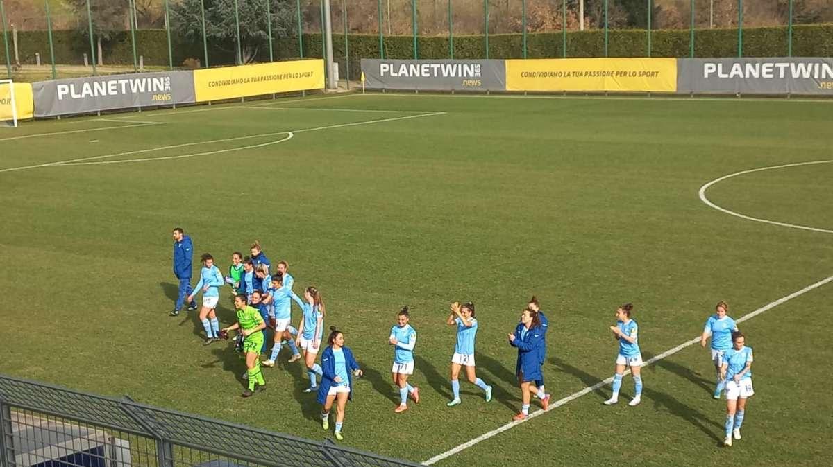 Lazio Women, le biancocelesti fanno piangere l'ex Filippini: 4-0 al Fersini e vetta confermata
