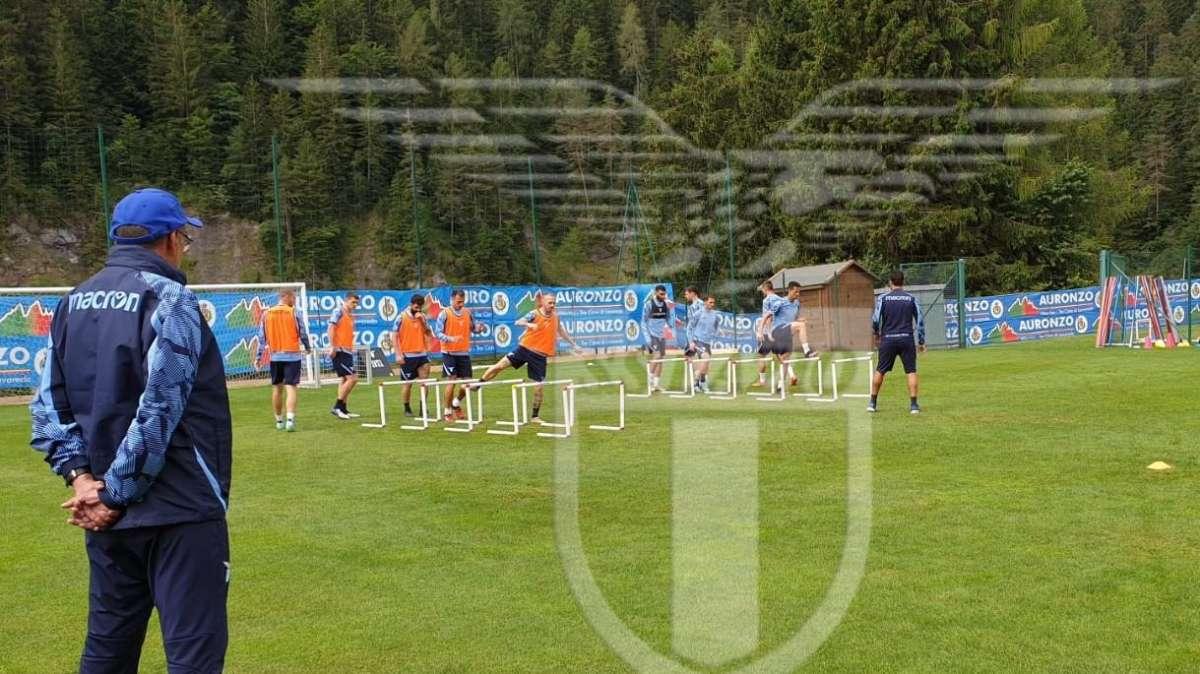 AURONZO GIORNO 7 - Lazio, Felipe Anderson e Caicedo firmano la partitella