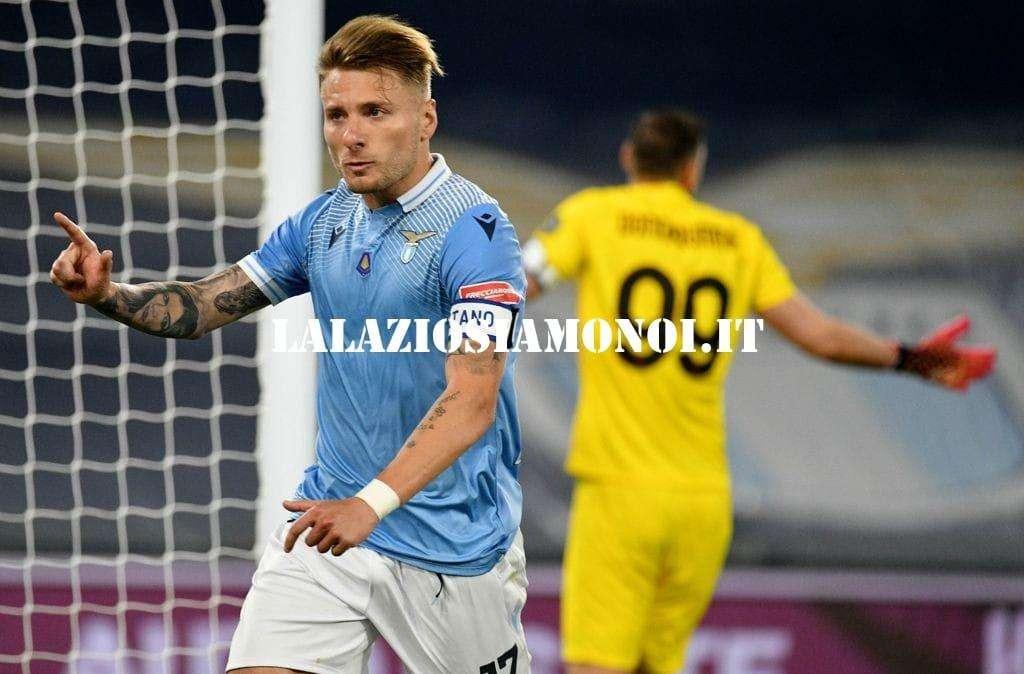 Lazio, Immobile tocca quota 153 gol in Serie A ed entra nella top 25: il dato