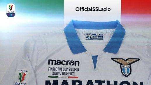 Lazio, svelata la maglia della finale di Coppa Italia - FOTO 