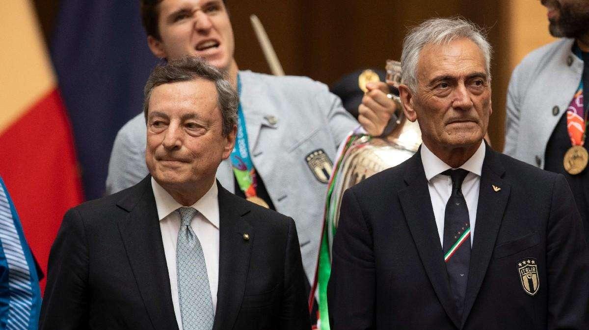 Serie A, Draghi chiama Gravina: torna lo spettro stadi a porte chiuse