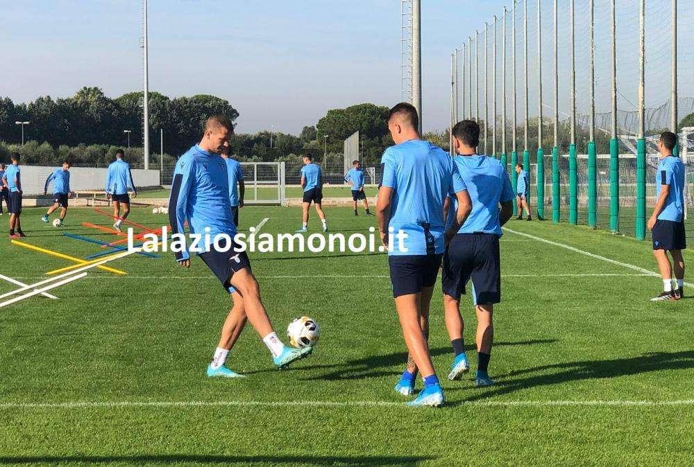 FORMELLO - Lazio, rifinitura anti-Celtic: i primi 15' aperti ai media - FT&VD