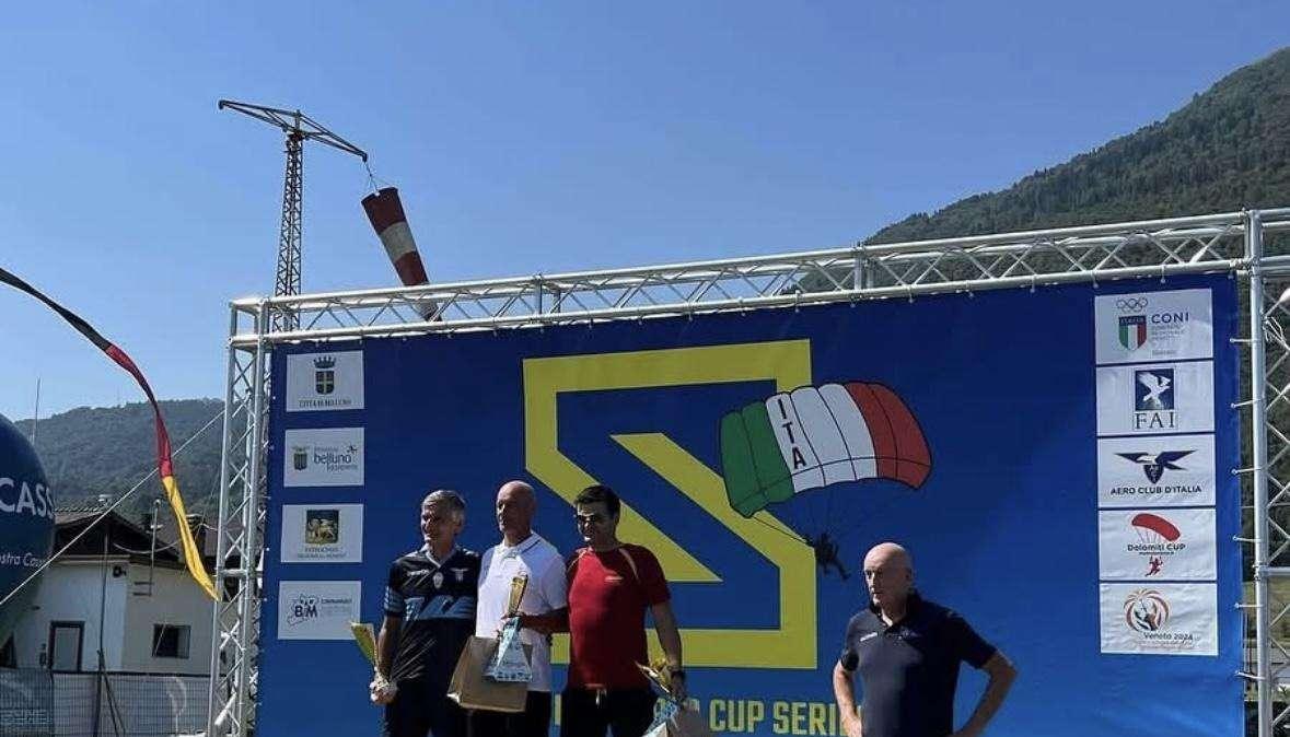Eagles Knights Lazio Paracadutismo: altre due medaglie per Tresoldi
