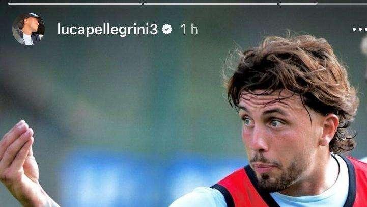 Lazio, Pellegrini scherza sui social: "Dimmi che sei italiano senza dirmelo" - FOTO