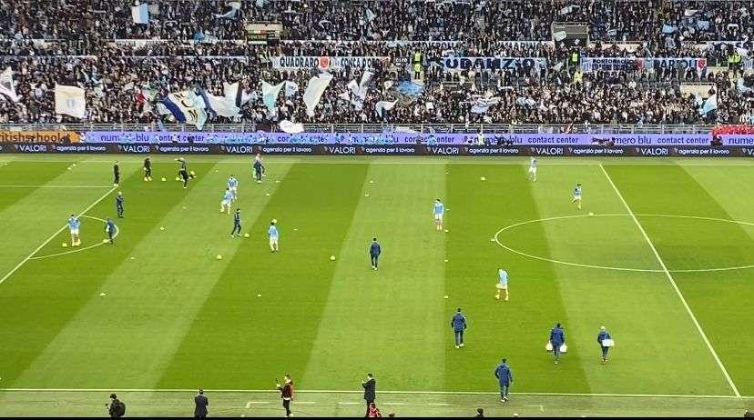Lazio - Roma, il riscaldamento della Lazio: Immobile sceglie di... - VIDEO