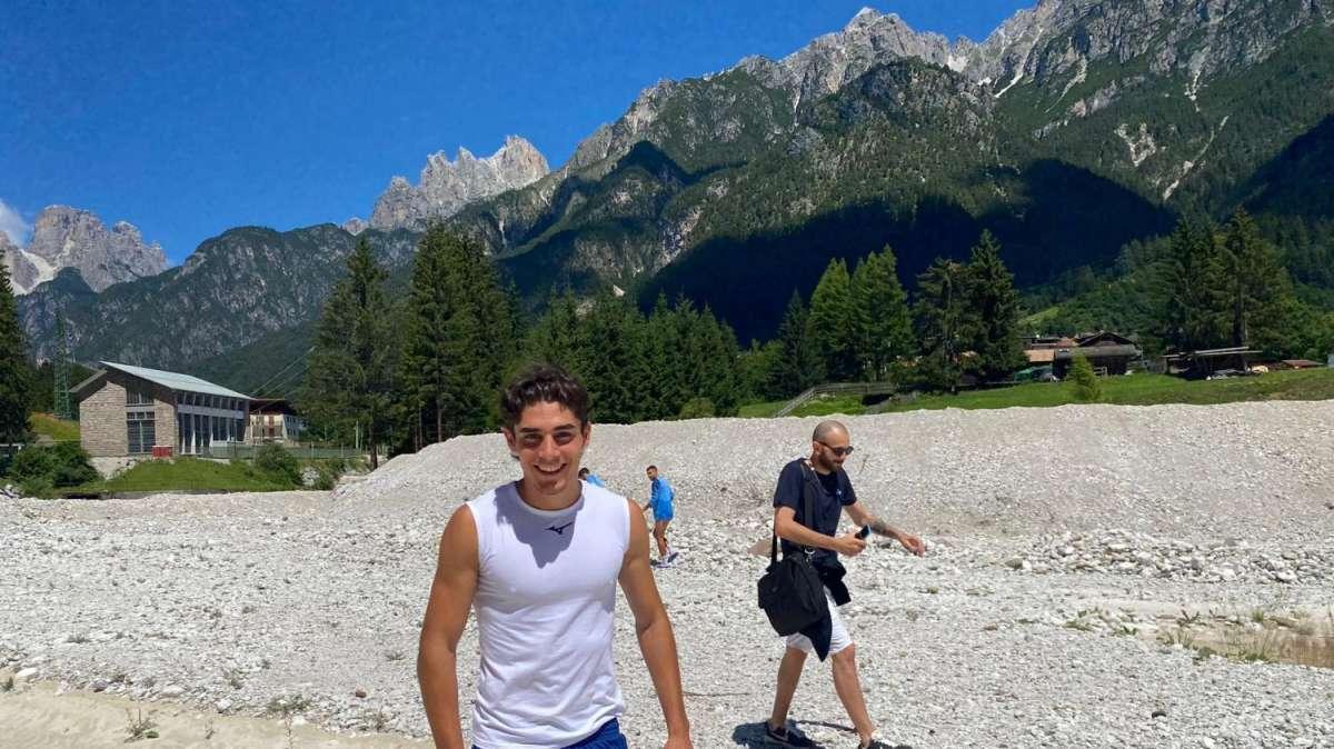 AURONZO GIORNO 3 - Lazio, Cancellieri sfida le acque gelide di Auronzo - VIDEO