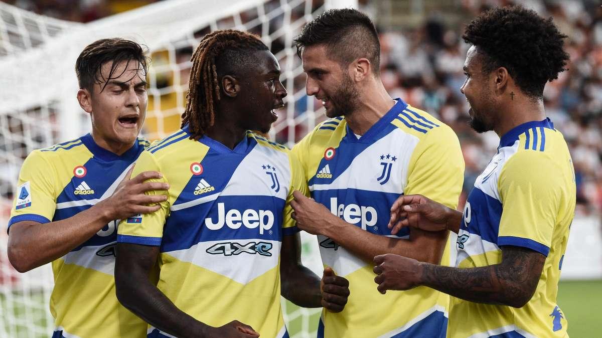 Juve e Salernitana rimontano Spezia e Verona: prima vittoria per Allegri, primo punto per Castori 