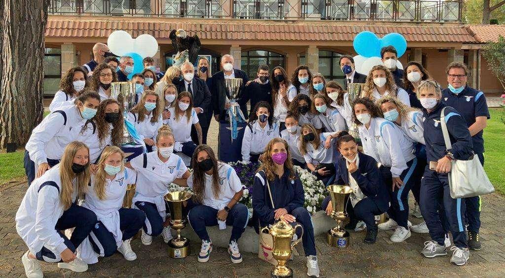 Lazio Women, festa grande a Formello: presenti Lotito e Bianchessi - FOTO
