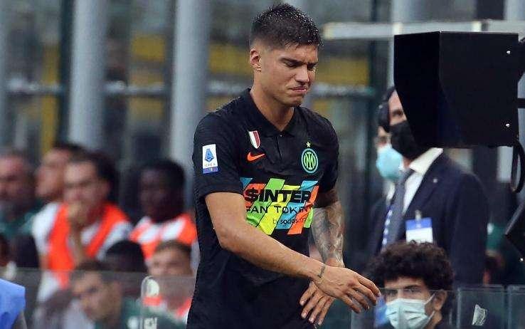Roma - Inter, infortunio per Correa: l'argentino in lacrime