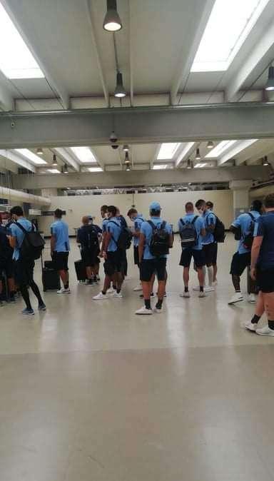 Lazio, squadra in partenza alla volta di Torino - FOTO