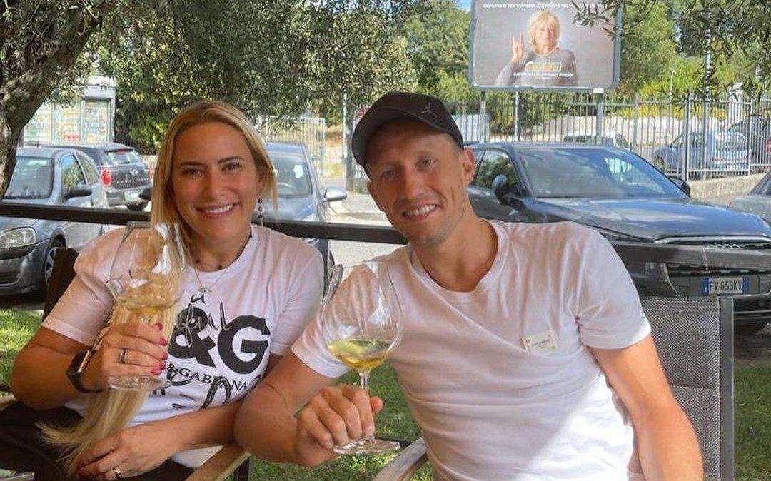 Lazio, la moglie di Leiva compie gli anni: ecco la splendida dedica di Lucas - FOTO