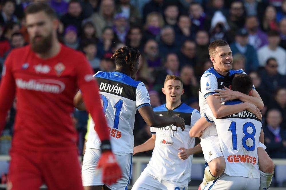 Serie A, l'Atalanta ribalta la Fiorentina: superata la Roma