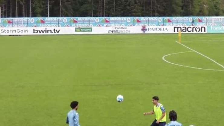 Lazio, Joga Bonito ad Auronzo: palleggi tra brasiliani e spagnoli - FOTO