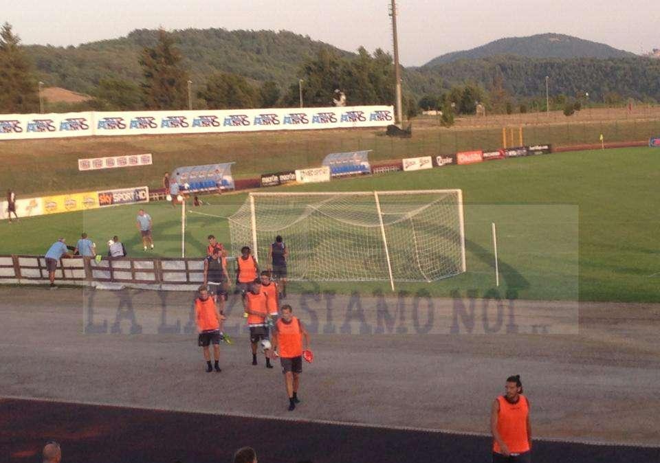 FIUGGI - Partitella in famiglia per i biancocelesti: prove di 4-2-3-1 anti Juve - FOTO&VIDEO