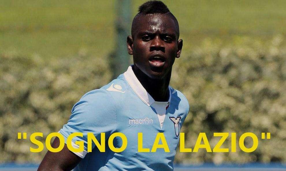 Lazio, il messaggio d'amore di Tounkara: "Il mio cuore è biancoceleste, sogno di tornare a casa"