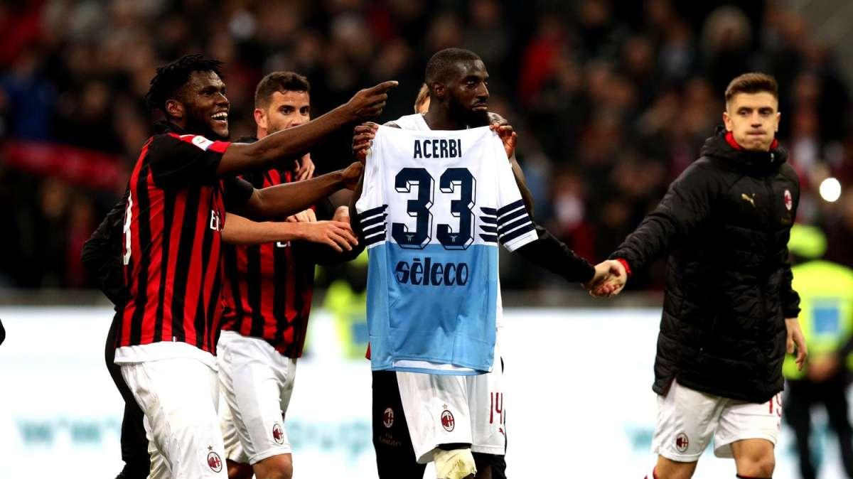 Lazio, quando Musacchio difese Acerbi dallo sfottò di Kessié e Bakayoko - VD