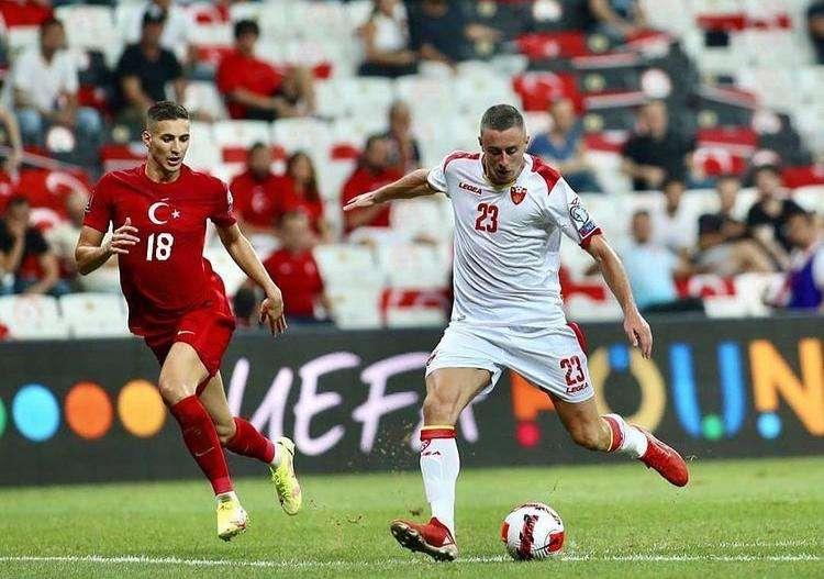 Turchia - Montenegro, Marusic segna e esulta sui social: "Che partita" - FOTO