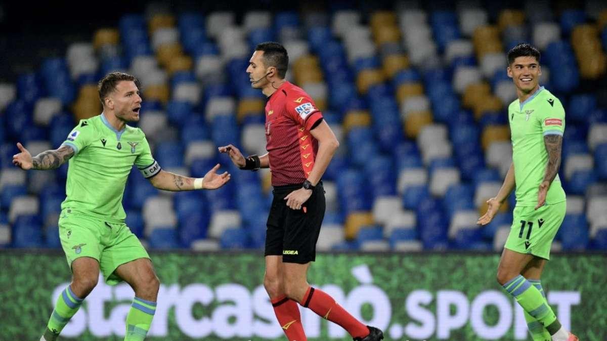 Lazio - Napoli, Di Bello e Massa scatenano i social: "Ancora loro?"