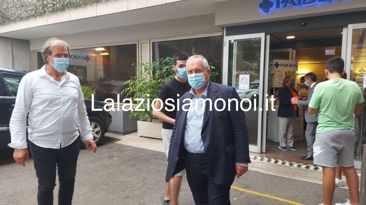Lazio, non solo Felipe Anderson in Paideia: c’è anche il presidente Lotito - FT&VD
