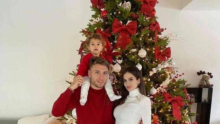 Lazio, gli auguri di buona vigilia dalla famiglia Immobile - FOTO