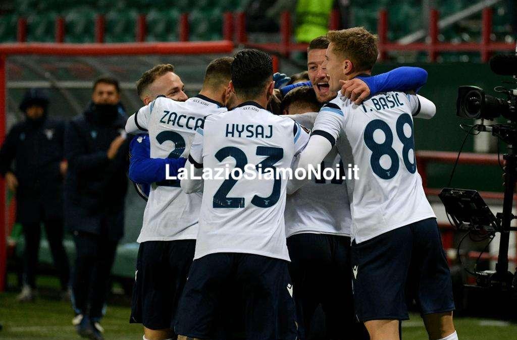 PHOTOGALLERY - Lokomotiv Mosca - Lazio: super Ciro e Pedro stendono i russi 
