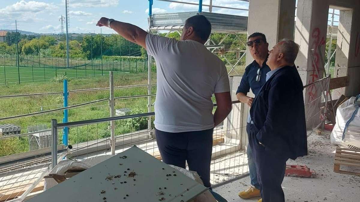 Rimini, Lotito segue i lavori del centro sportivo: cosa c'è dietro?
