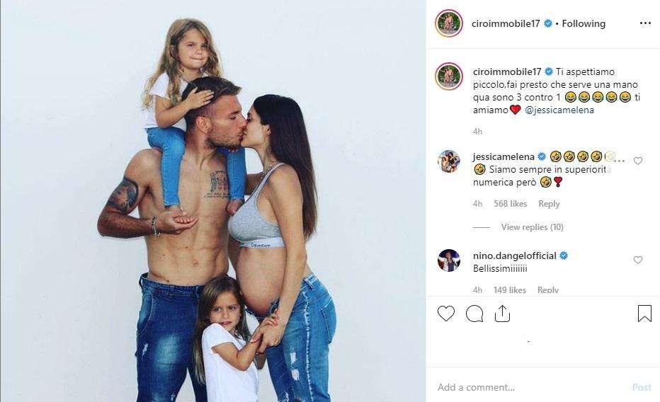 Lazio, quanto amore tra Ciro e Jessica: sui social sorrisi e baci - FOTO