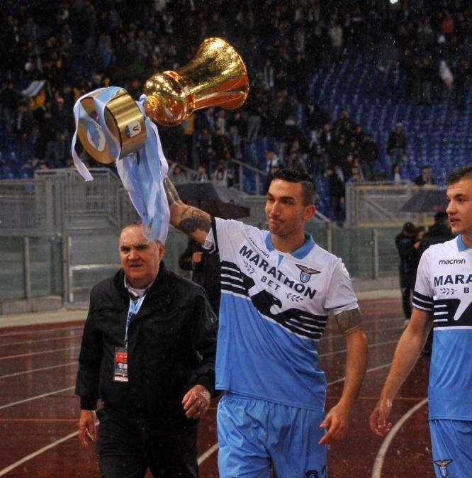 Lazio, memories Cataldi con Lulic. E Felipe Anderson commenta... - FOTO 