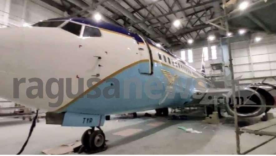 Lazio, ecco l'aereo personalizzato: parte il countdown per il primo decollo verso Crotone - FOTO