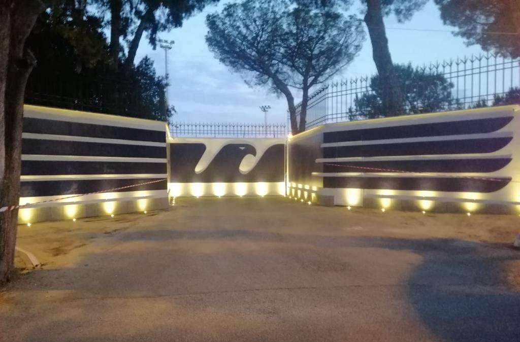 Lazio, ancora migliorie a Formello: ultimato l'ingresso del centro - FOTO