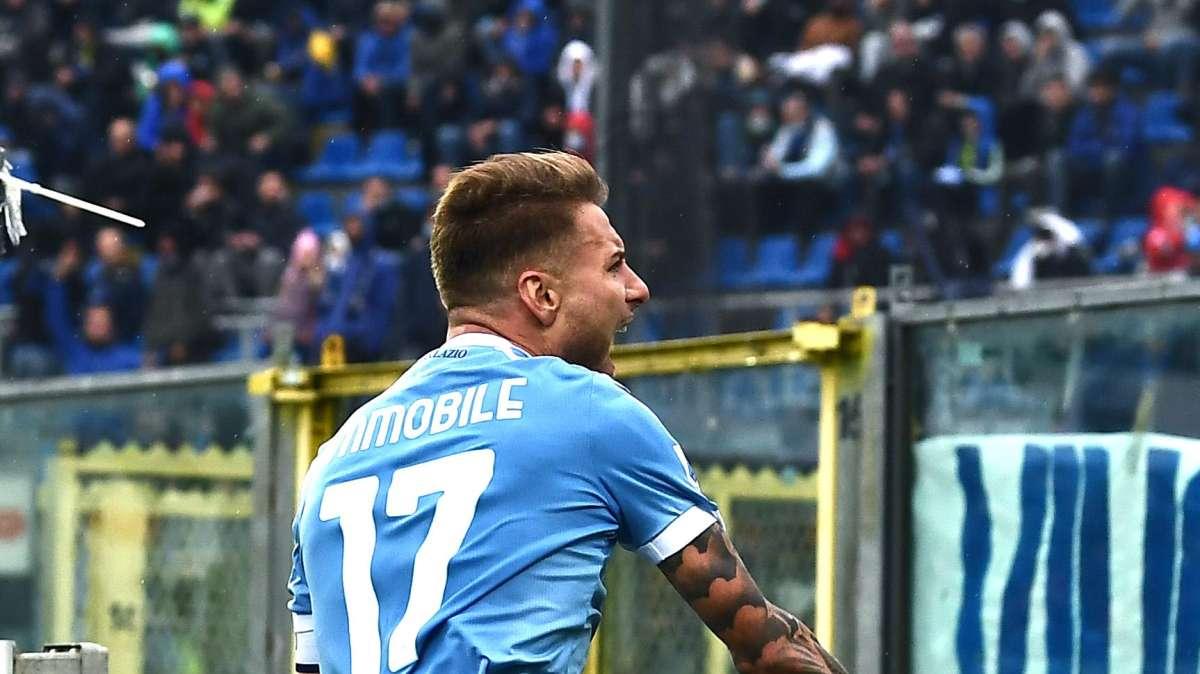 Salernitana - Lazio, Immobile esulta: "Bravi ragazzi" - FOTO
