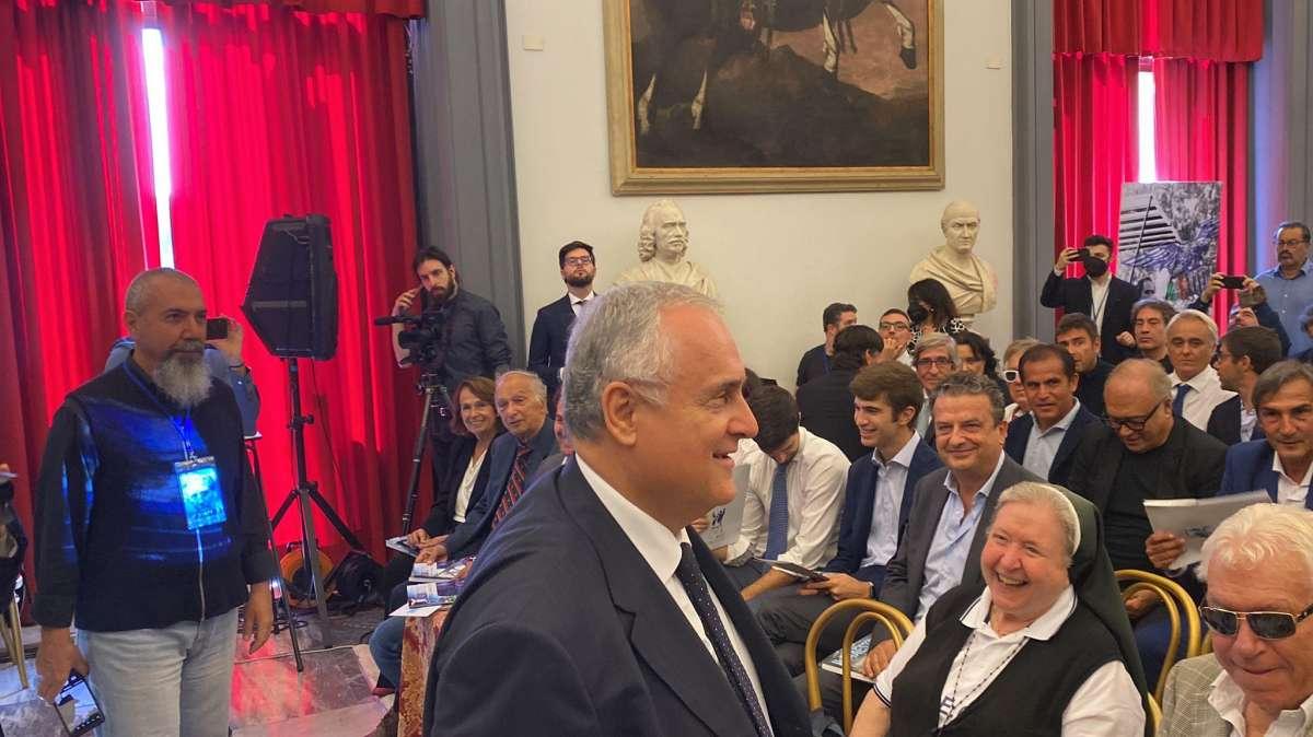Lazio, Lotito si sbilancia: "Vinti tanti trofei, manca il più importante" - VIDEO