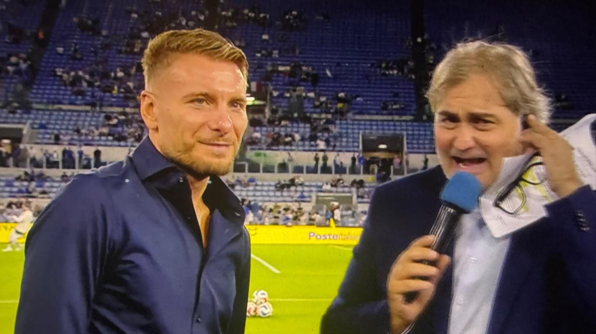 Lazio, Immobile ritorna all'Olimpico: "Non pensavo mi facesse così effetto"