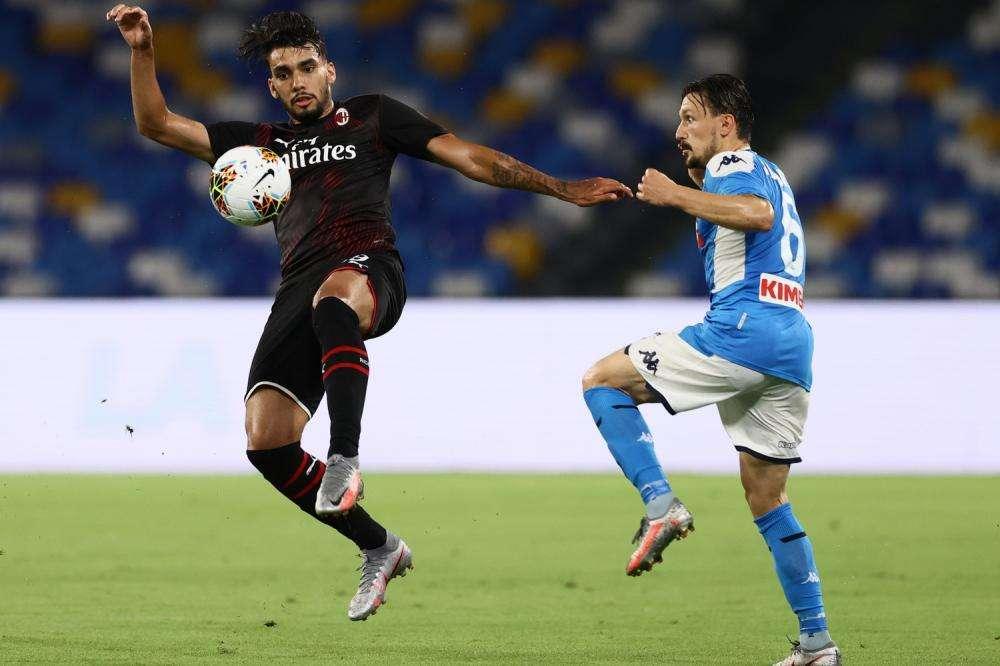 Serie A, al San Paolo un punto ciascuno: tra Napoli e Milan finisce 2-2