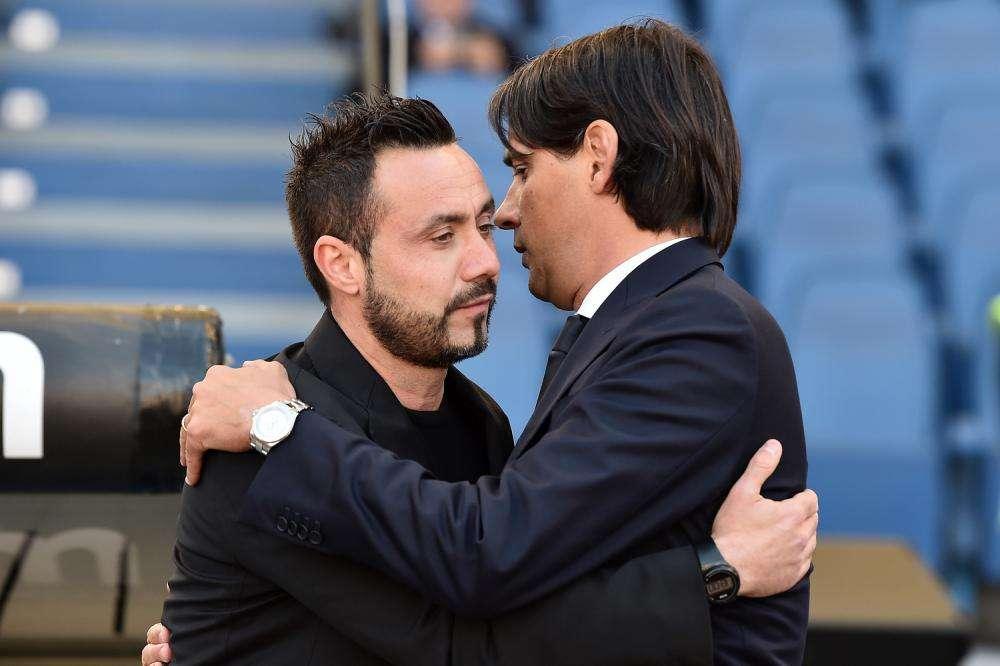 Sassuolo - Lazio, Inzaghi e De Zerbi: destini incrociati