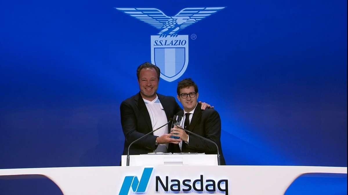 Lazio protagonista al Nasdaq: suonata la campana di chiusura