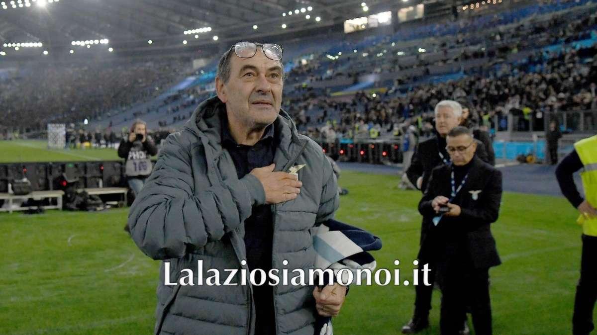 Sarri sulla Lazio: "Ha un popolo stupendo, lo porterò sempre nel cuore"