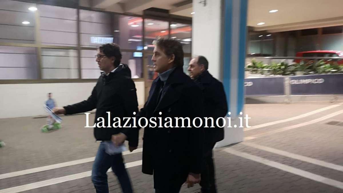 Lazio - Inter, italiani osservati speciali: ecco il ct Roberto Mancini - VIDEO