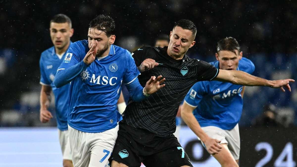 Napoli - Lazio, De Giuseppe (DAZN): "Bravo Baroni a fermare Lukaku. Da bordocampo..."