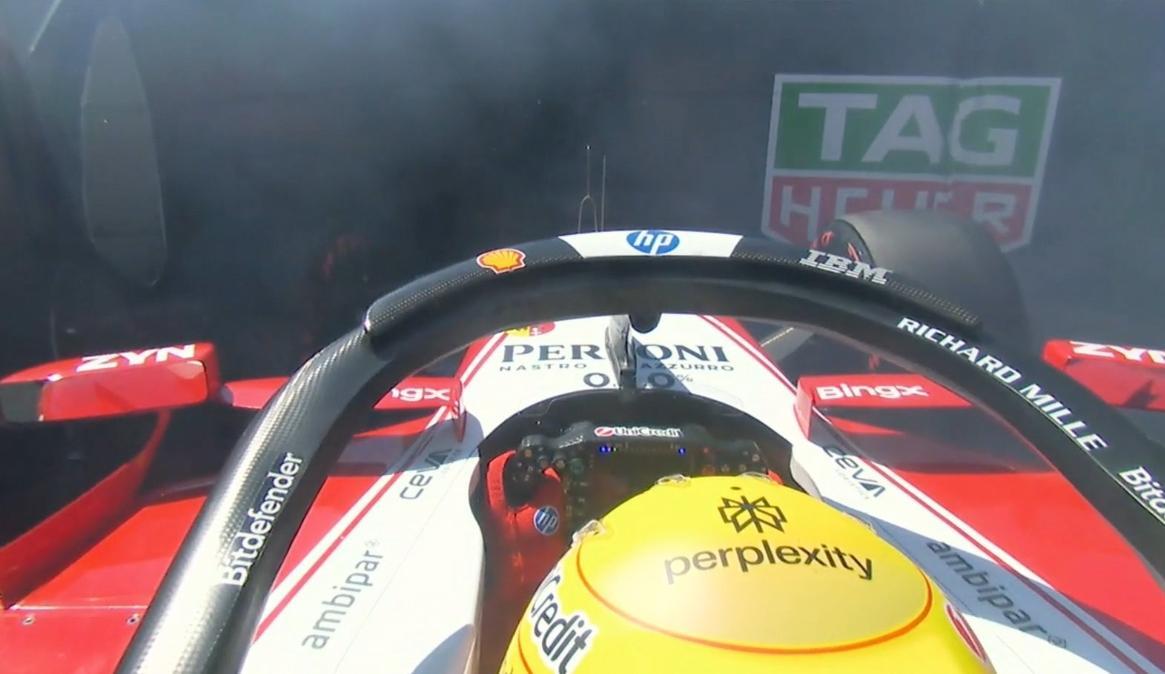 Ferrari, schianto Hamilton: cos'è successo a Madrid