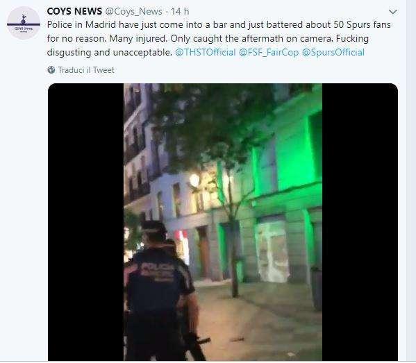 Finale Champions League, disordini a Madrid: 5 arresti e un agente ferito