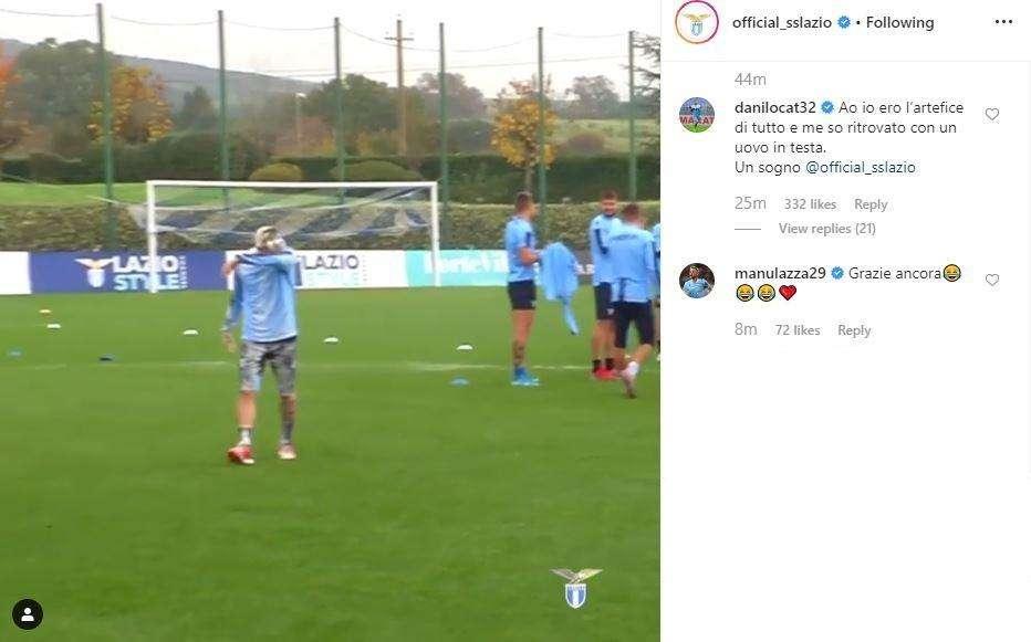 Lazio, uova e farina per Lazzari: che “festa” a sorpresa - VIDEO