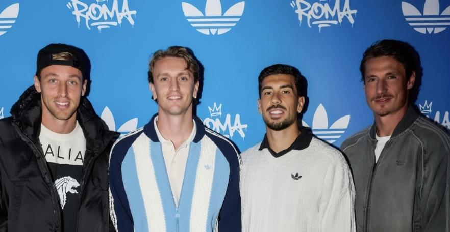 Adidas, nuovo Store con quattro calciatori della Lazio protagonisti - FT