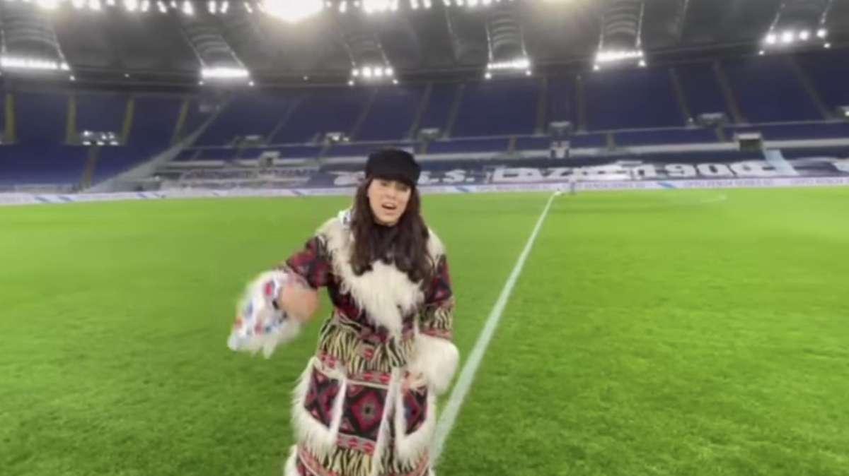 Lazio, Syria: "Cantare l'inno della mia squadra del cuore è stato emozionante" - VD