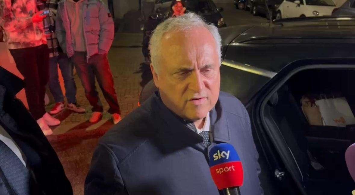 Lazio, Lotito si sfoga e punge Immobile: "Io minacciato ogni giorno, eppure..." - VIDEO