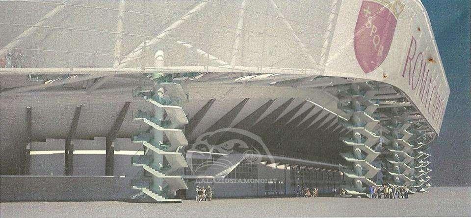 ESCLUSIVA - Flaminio, il progetto esiste: ecco lo stadio sognato dai Laziali, ma Lotito... - FOTO